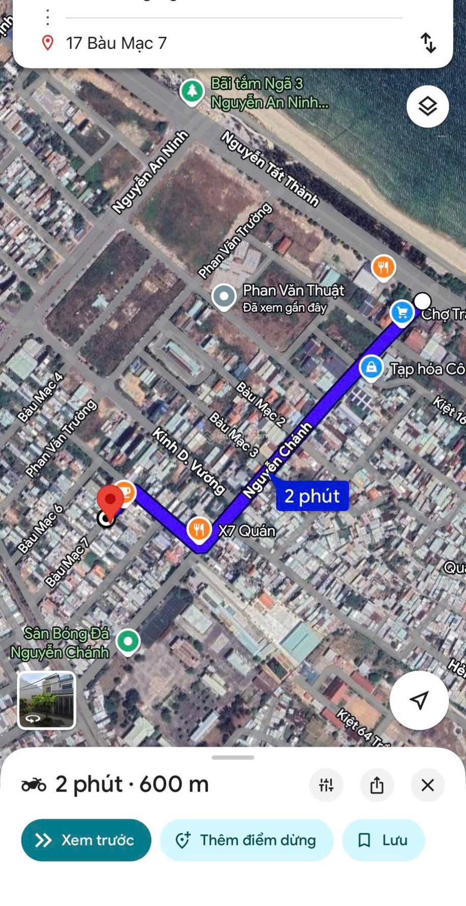 Bán Đất Biển Liên Chiểu! Mặt tiền đường Bàu Mạc 7 107m2 vị trí đẹp xây căn hộ, ở giá tốt 5 tỷ 450