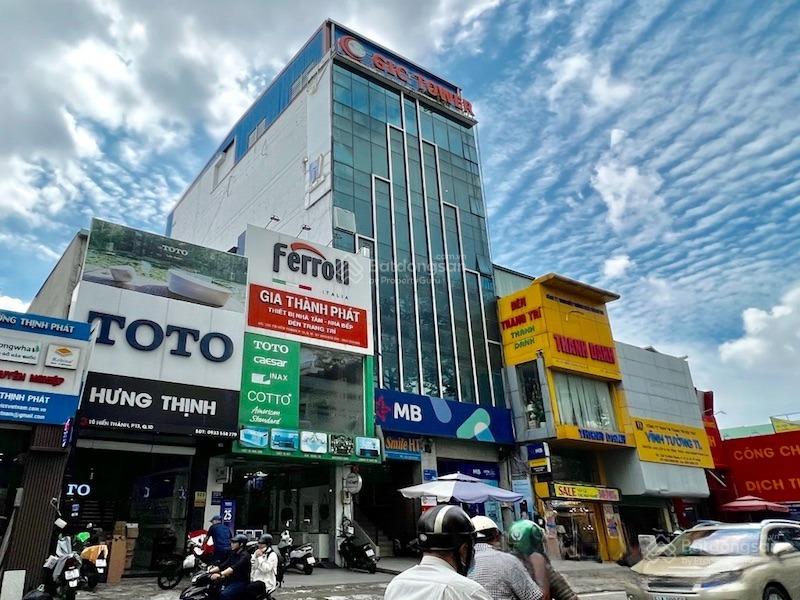 Bán building MT 327 Tô Hiến Thành, Q10 DT: 9x24m ~1400m2 sàn Hầm+ 8 tầng HĐT 325tr/tháng_Gía 95 tỷ