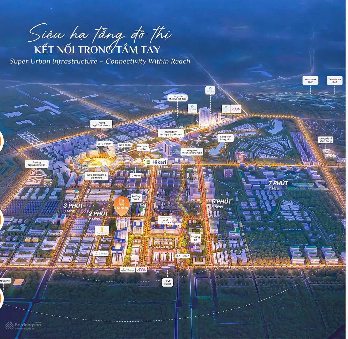 Chỉ 500 sở hữu căn hộ The Nest 1PN + 1 2,3 tỷ | Thanh toán 20% nhận nhà 2027