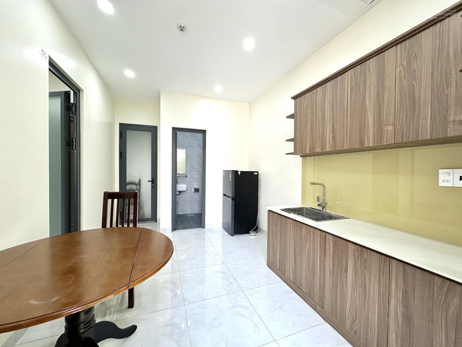 Cho thuê căn hộ 1 phòng ngủ full nội thất nhà mới xây Cát Lái