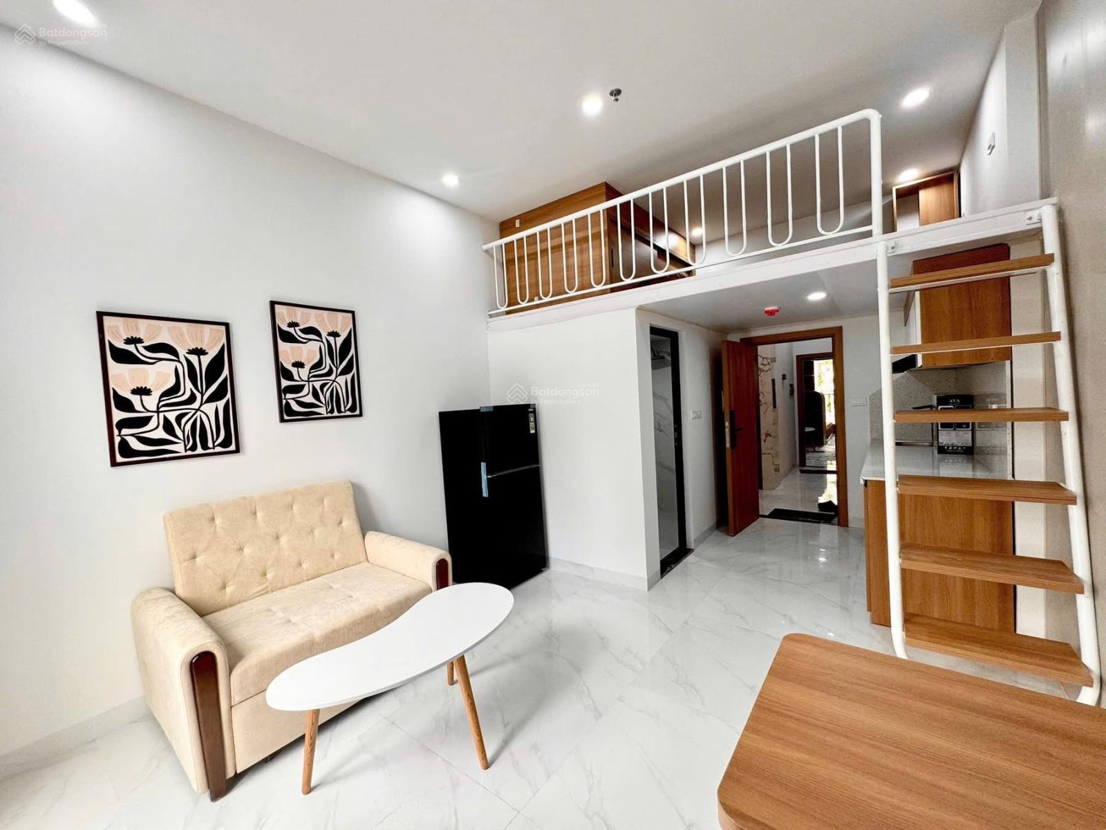 Thuê ngay phòng 35m2, full nội thất, bancol lớn, ngay Chu Văn An, Bình Thạnh