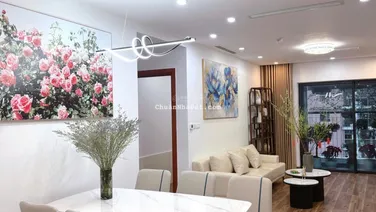 Cho thuê căn hộ ở chung cư Sunsquare, 21 Lê Đức Thọ DT 100m2 3PN full đồ 16 triệu