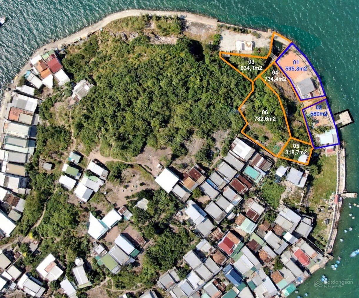 Bán đất mặt biển Đảo Trí Nguyên Nha Trang 3.327m2 mặt biển 90m giá 65 tỷ