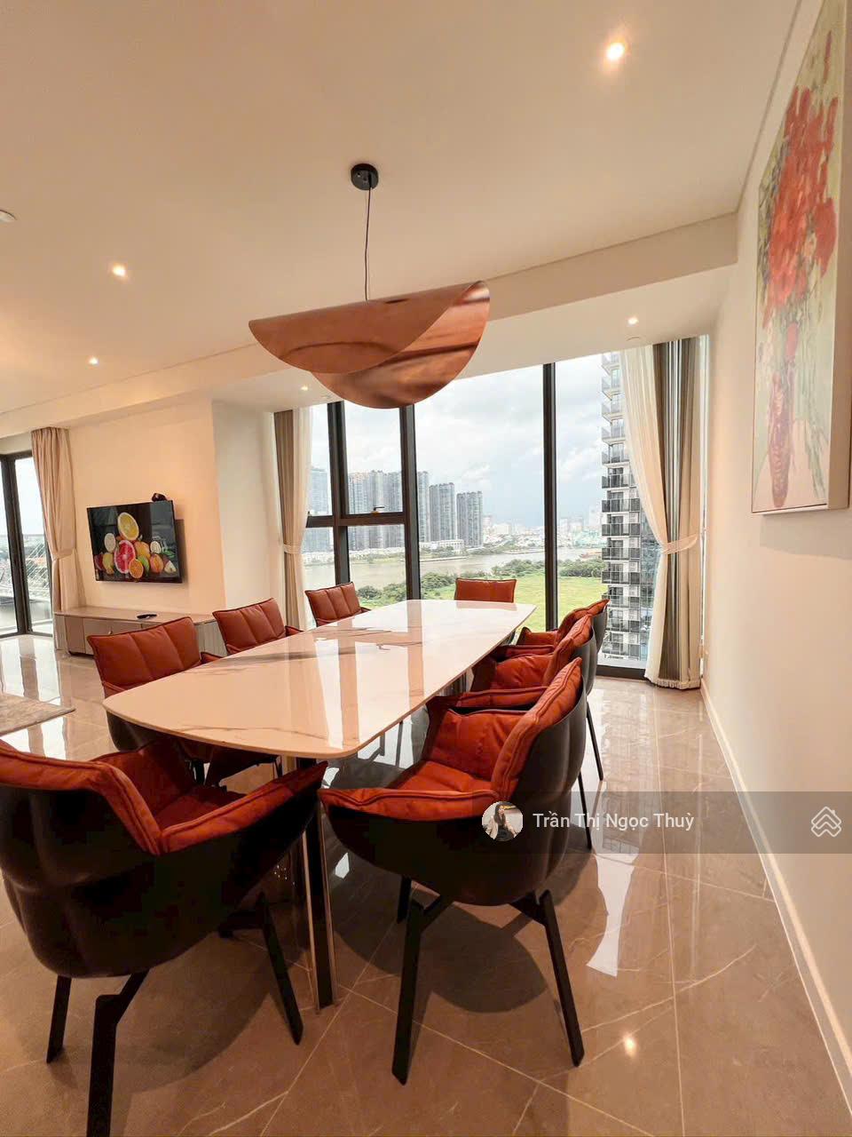 Cho thuê 137m2 The Opera New York vibe giữa lòng Thủ Thiêm, full nội thất, dt 137m2