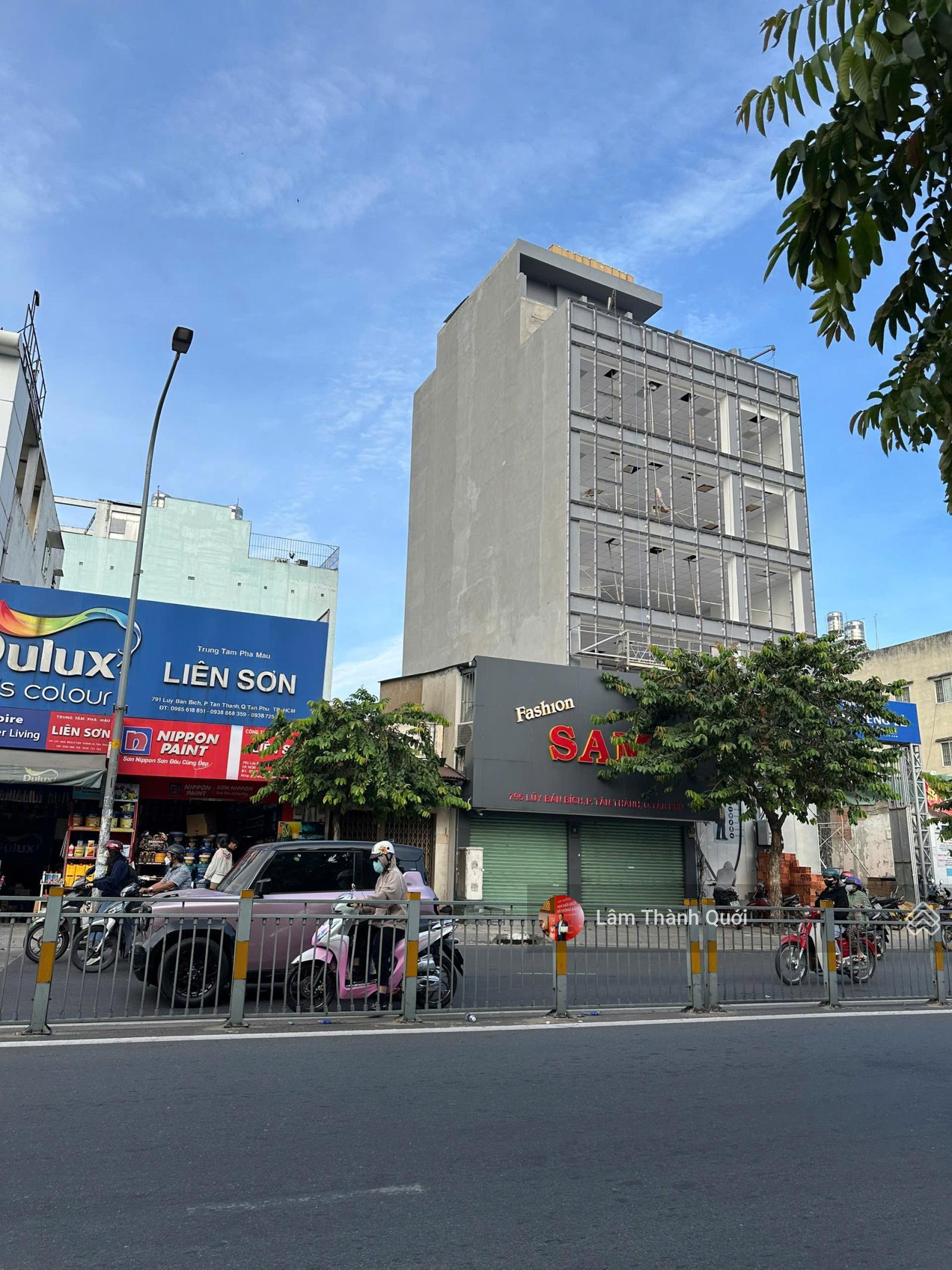 Bán nhà MT Luỹ Bán Bích, 12x25, 293m2, 1 hầm, 7 tầng, 95 tỷ