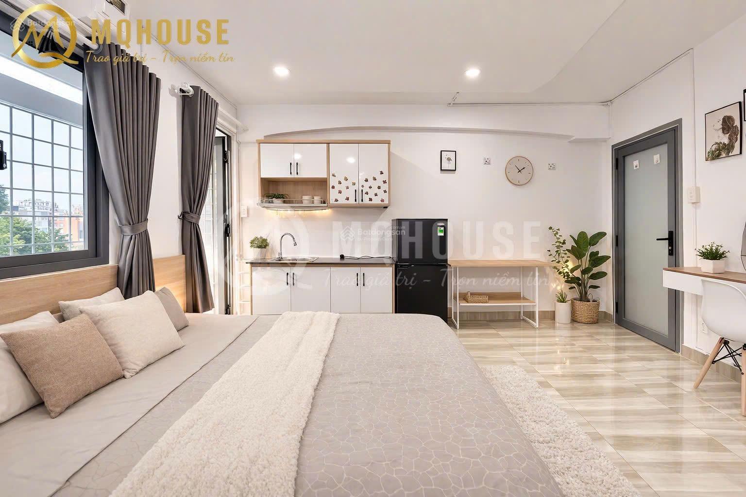 Cho thuê căn hộ studio siêu thoáng 30m2 tiện di chuyển đến các trường ĐH Bình Thạnh