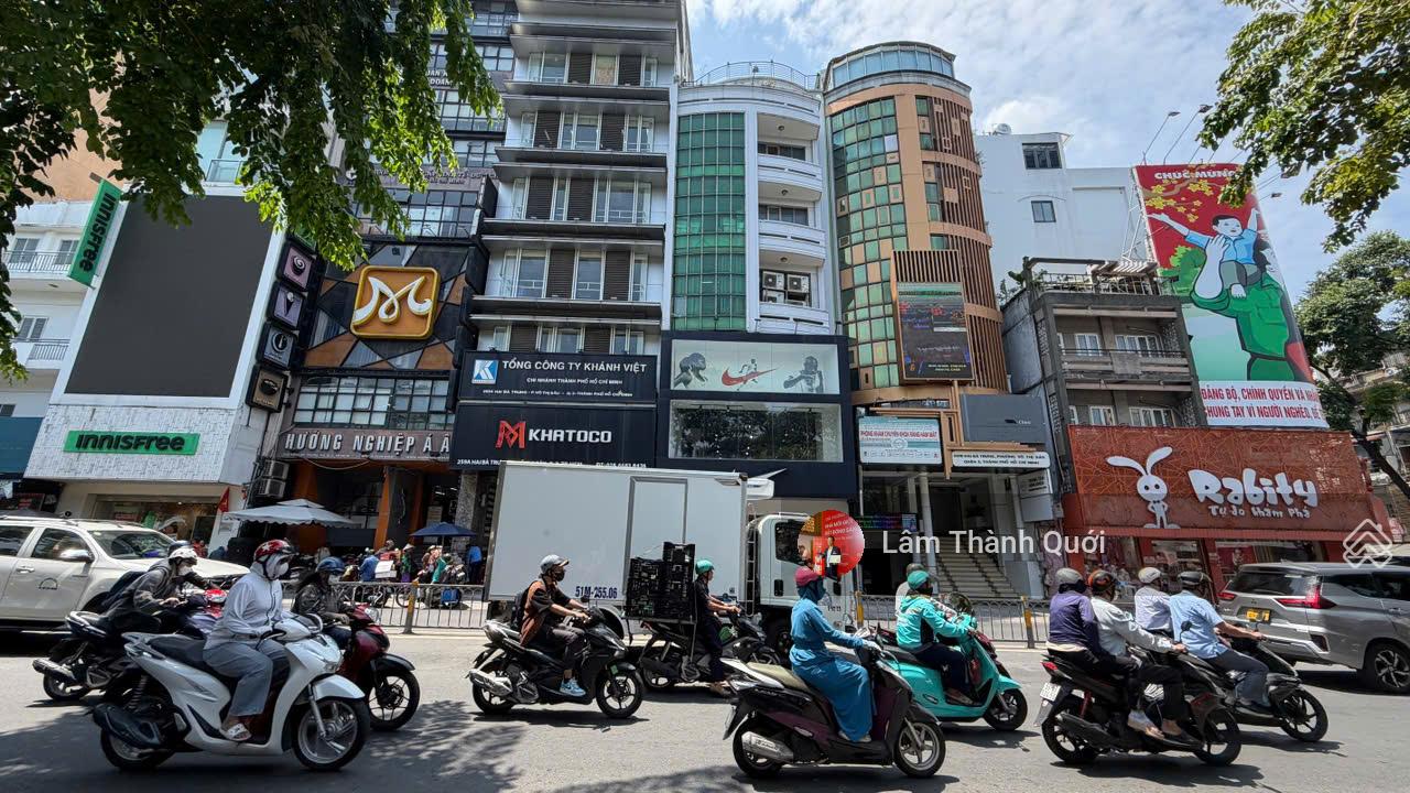 Bán nhà MT Hai Bà Trưng, 7.1x27, nở hậu 14m, 280m2, 1 hầm, 7 tầng, 224 tỷ