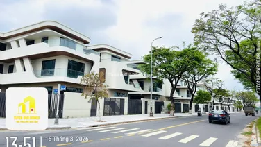 Căn biệt thự Thăng Long view sông Hàn - cách 200m qua Đà Nẵng Downtown - giá cực tốt cho nhà đầu tư