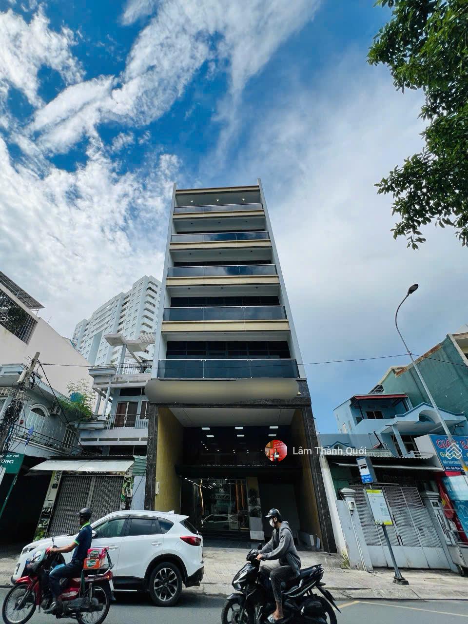 Bán nhà MT Tân Hương, 8x22, 1 hầm, 7 tầng, gần chợ Tân Hương, 56 tỷ