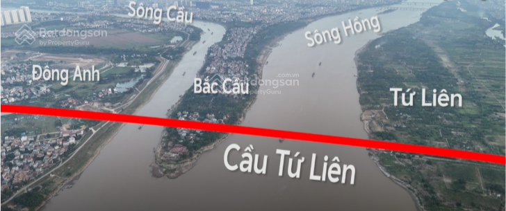 Chủ gửi bán đất Đông Hội Đông Anh 120m² view Vin Cổ Loa ngay đầu cầu Tứ Liên, giá đầu tư 145tr/m2