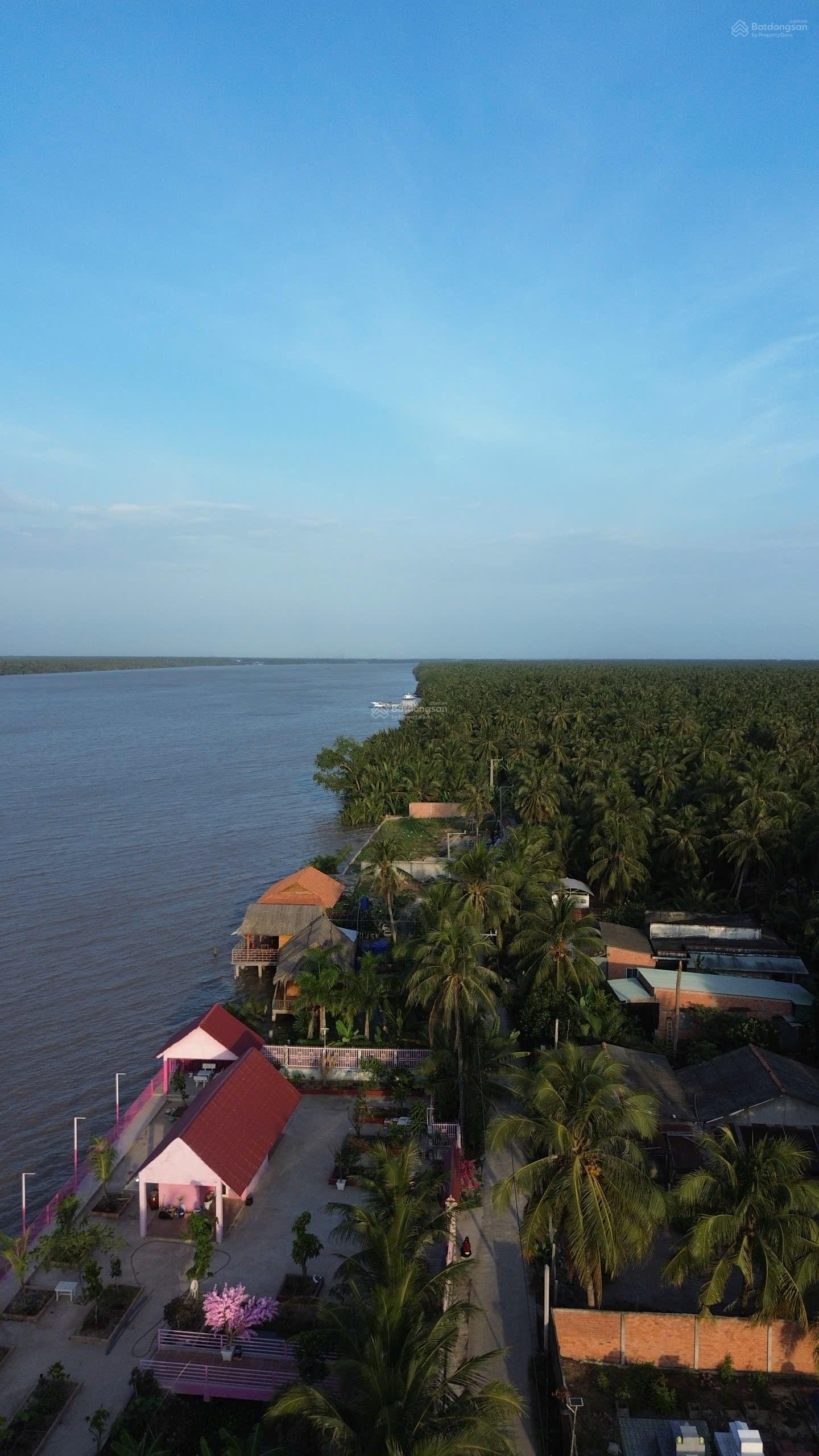 Ven sông nghỉ dưỡng mát mẻ chỉ 350 Triệu tại Tân Phú Đông - Tiền Giang