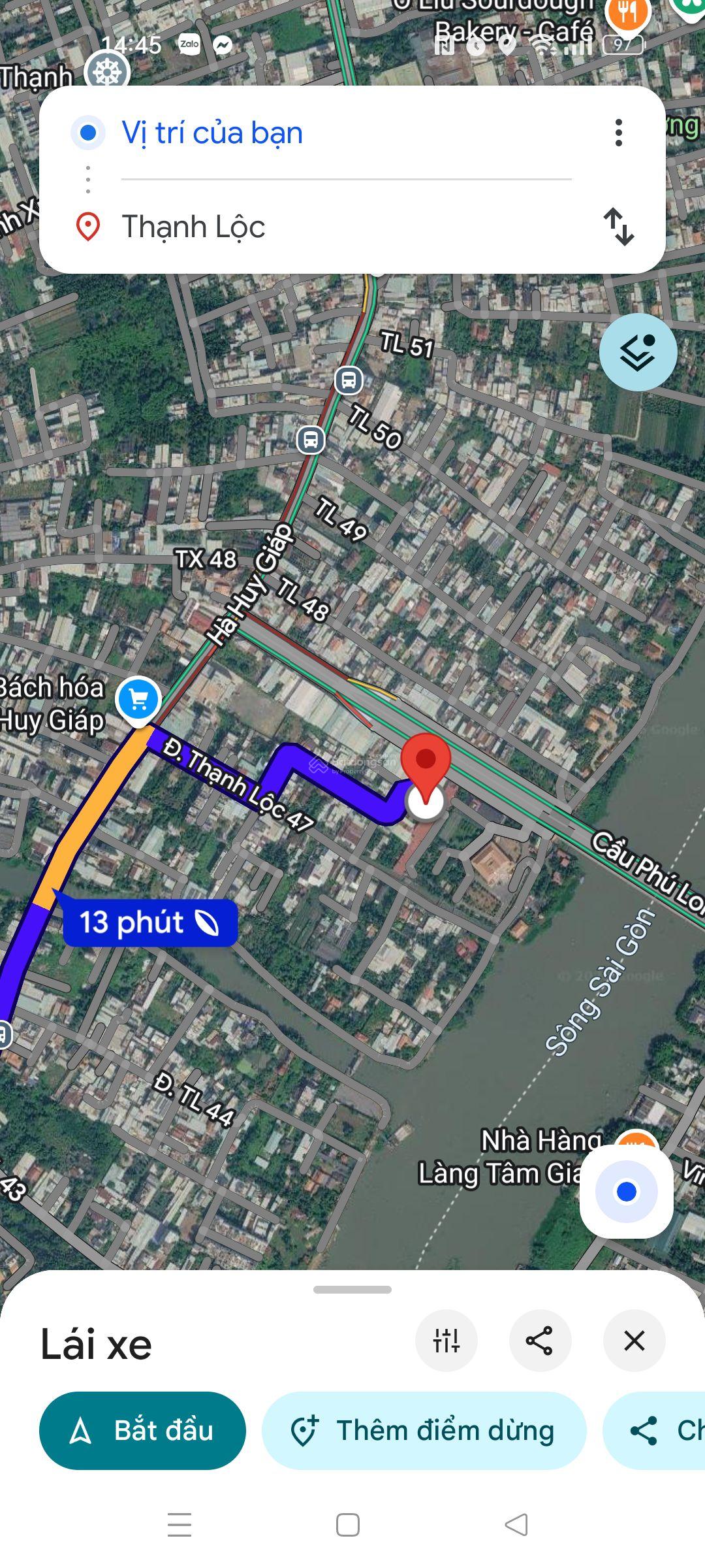 Bán đất đường Thạnh Lộc 47 phường An Phú Đông, Q12, dt 200m2 (8*25) đường 5m giá 6,9tỷ