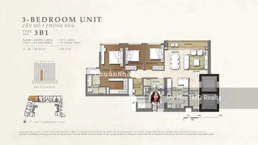 HIẾM - BÁN 3PN NASSIM TÒA C, SUẤT SPA, VIEW SÔNG TRỰC DIỆN, SẴN HĐT 88 TRIỆU