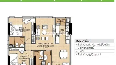 Bán CH Era Town. 2PN 85m2. LH 0902 952 ***