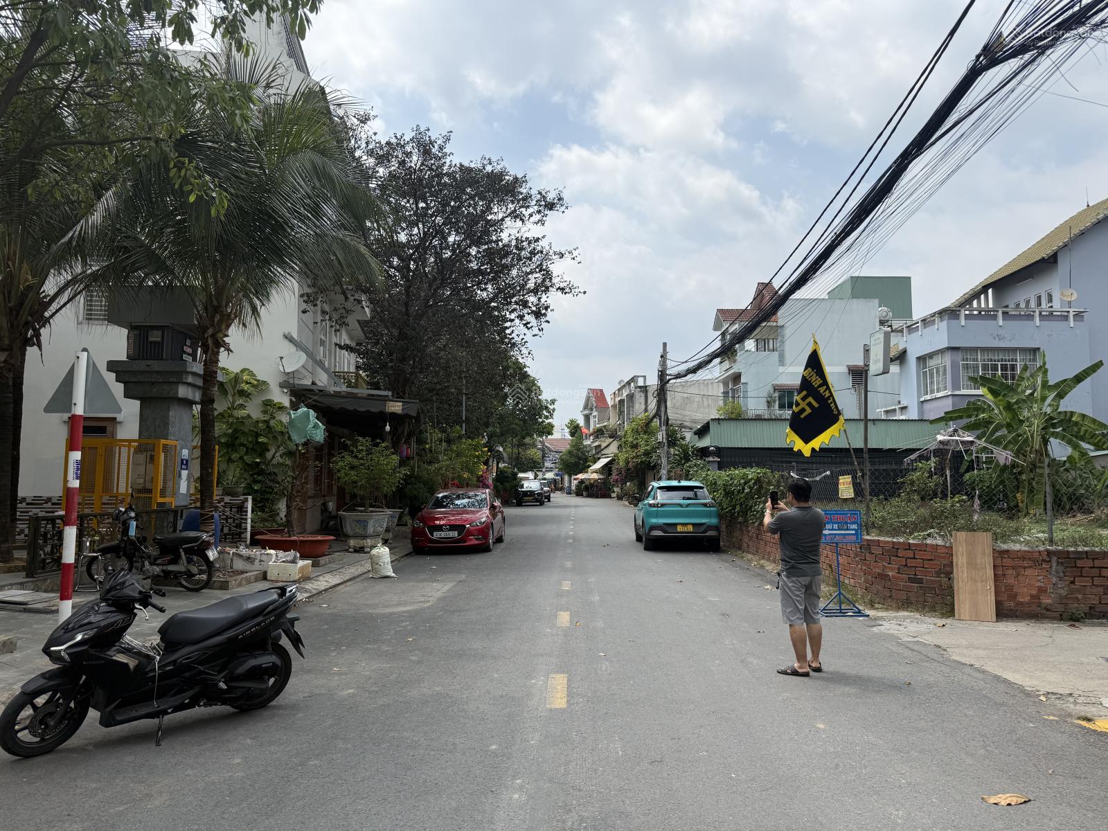 Đất sổ riêng chính chủ - DT 103m2 ngang 4.5m full thổ hẻm kdc Hoàng Hùng Võ Thị Sáu Đông Hoà