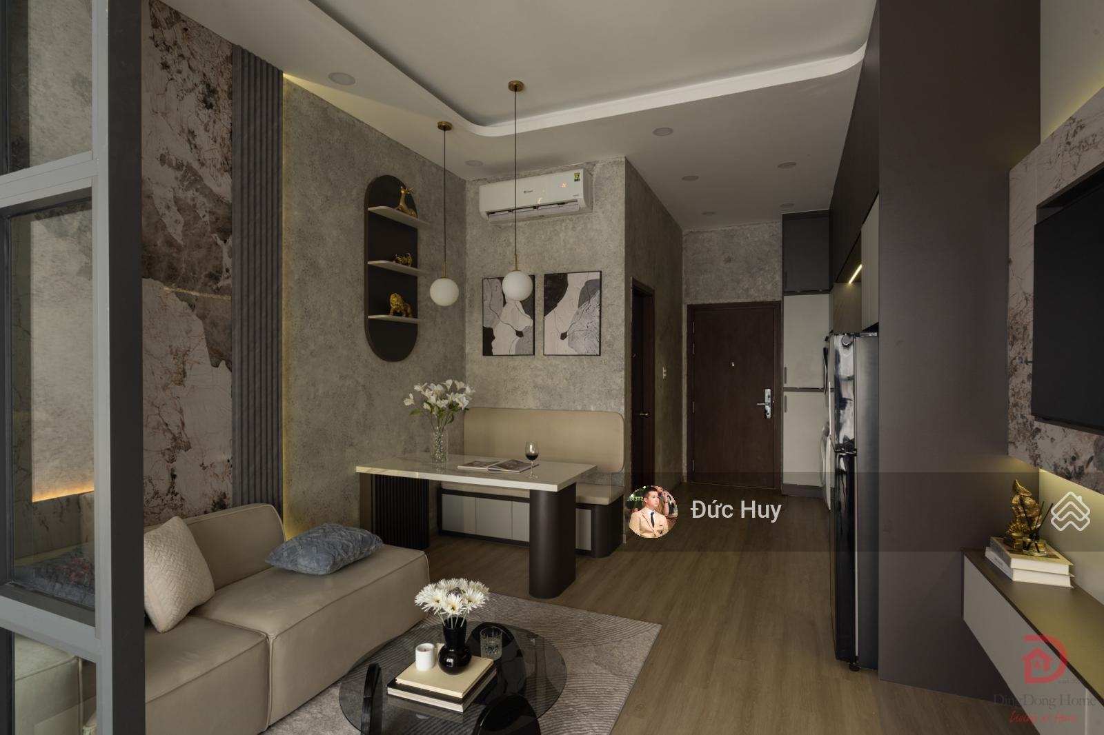 Bán căn Studio nhà siêu đẹp như hình - 36m2, layout vuông vức đang có hd thuê 13tr - The Sun Avenue