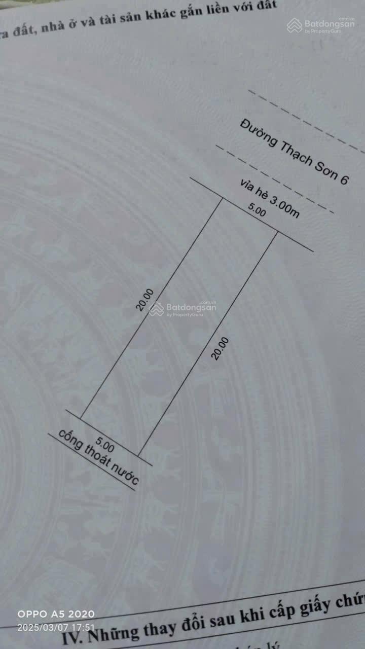 Cần bán lô sạch đẹp Thạch Sơn 6, Liên Chiểu