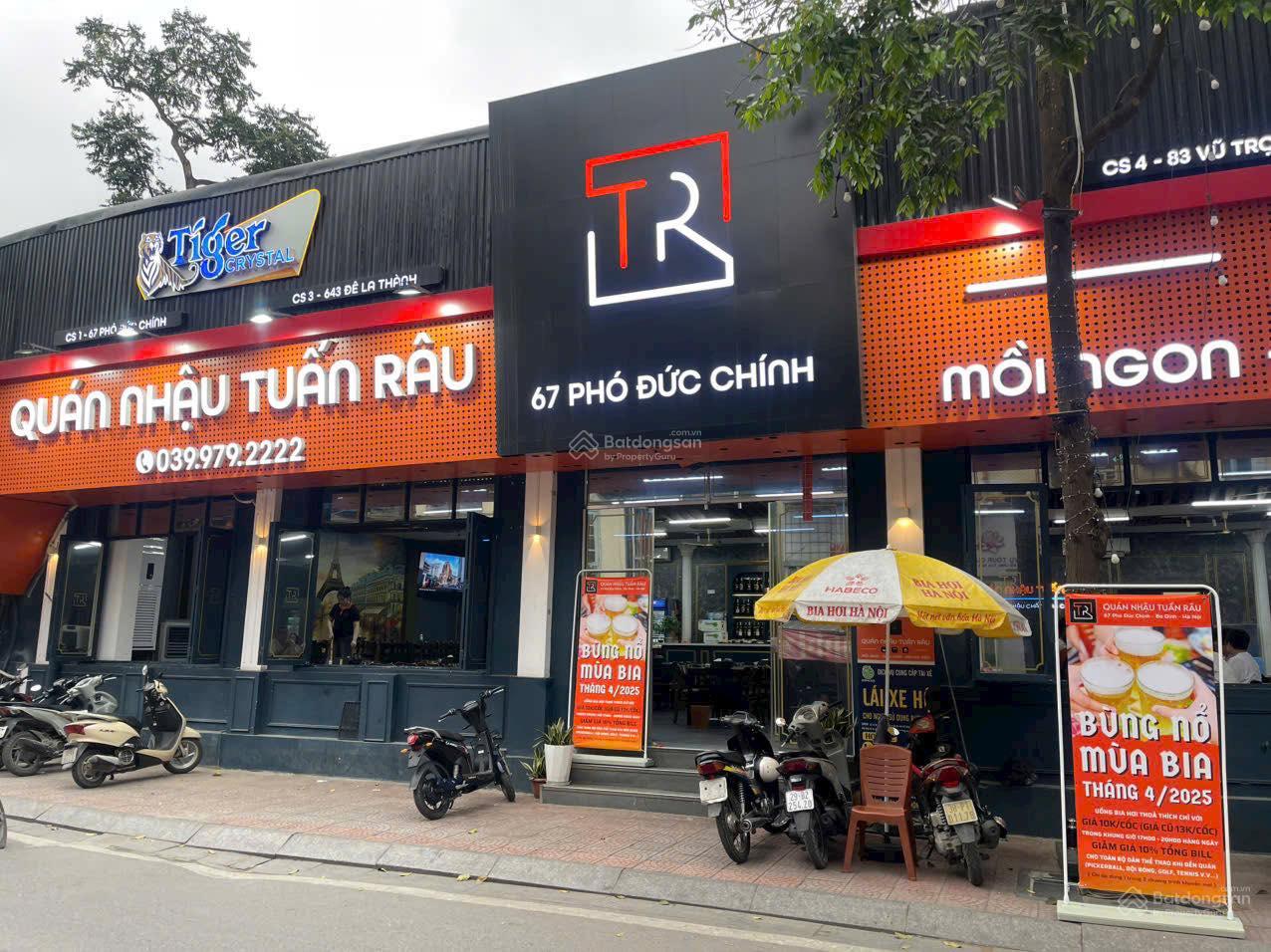 Cho thuê nhà mặt phố Phó Đức Chính, Ba Đình với mặt tiền rộng 30m, diện tích 900m2, giá chỉ 2xx