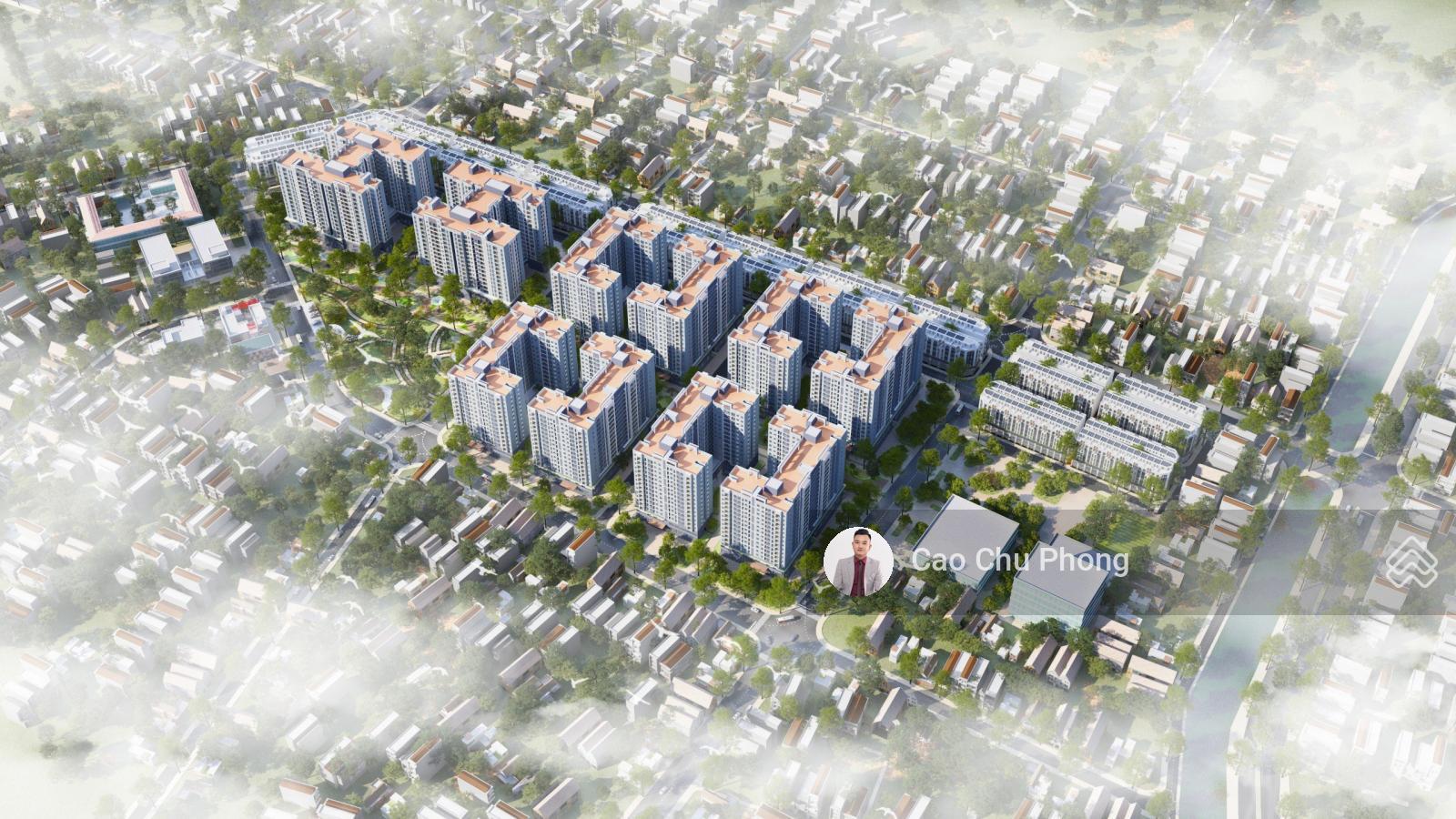 Bán Căn hộ 50m², 2 phòng ngủ, 1WC, 1 ban công tòa CT1-A tại dự án Kho 3 Lạc Viên Hải Phòng