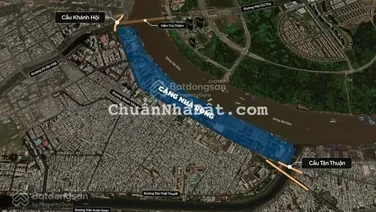 Bán nhà mặt tiền Nguyễn Tất Thành ngang 8m nở hậu 17m