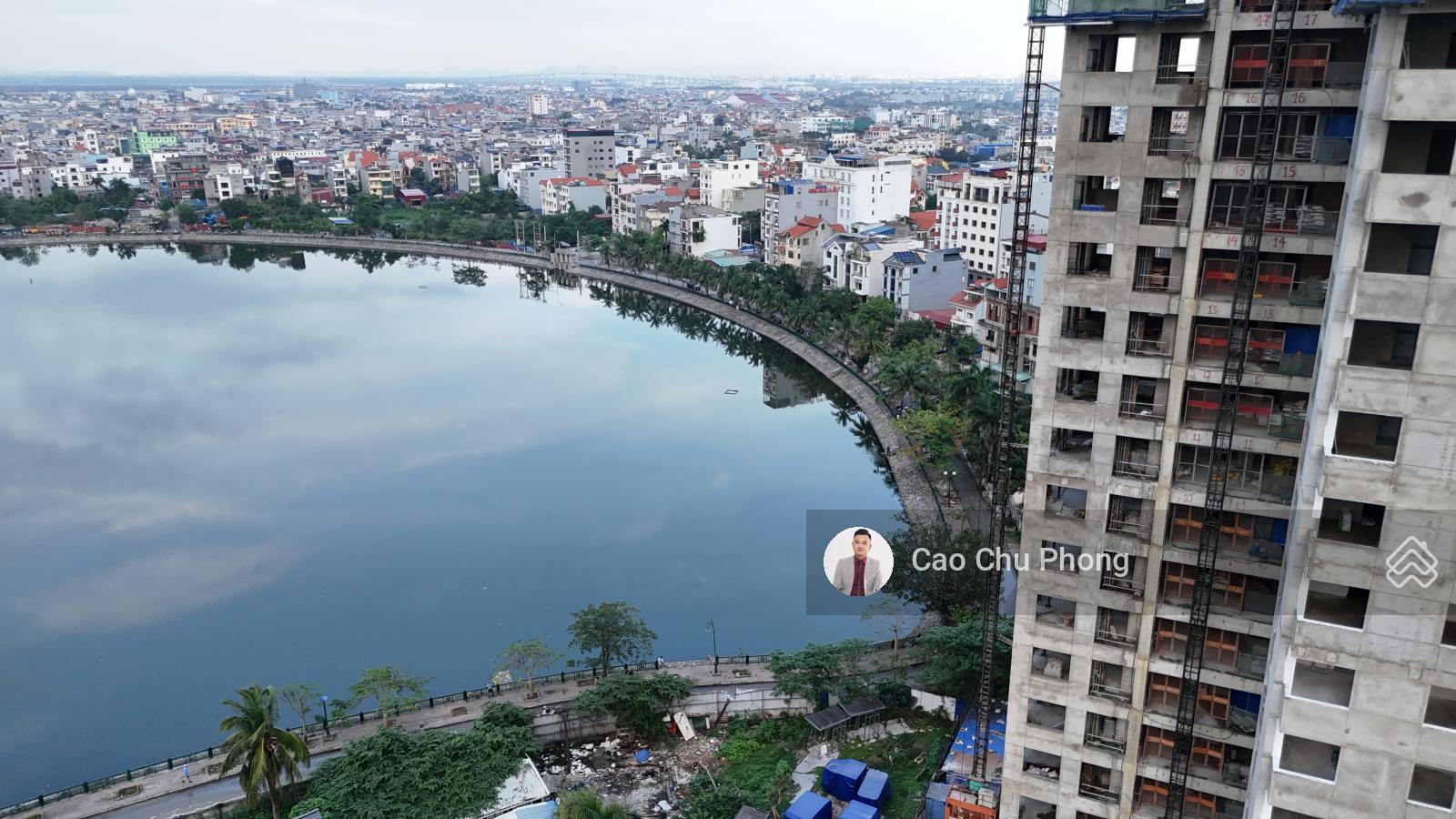BÁN CĂN HỘ 2 PHÒNG NGỦ ĐẸP LAKESIDE GARDEN  LÊ HỒNG PHONG, HẢI PHÒNG. NHÌN TRUNG TÂM THÀNH PHỐ