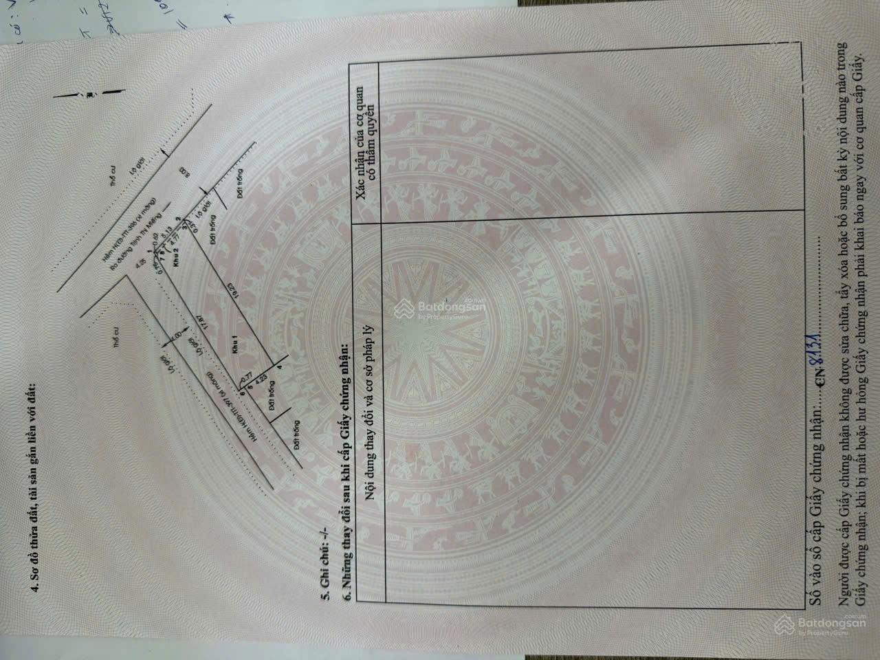 ĐẤT GÓC 2 MẶT TIỀN 2 SẸC NGẮN TÔ KÝ, DT:95m2, SỔ HỒNG RIÊNG, GẦN CHỢ BẮP