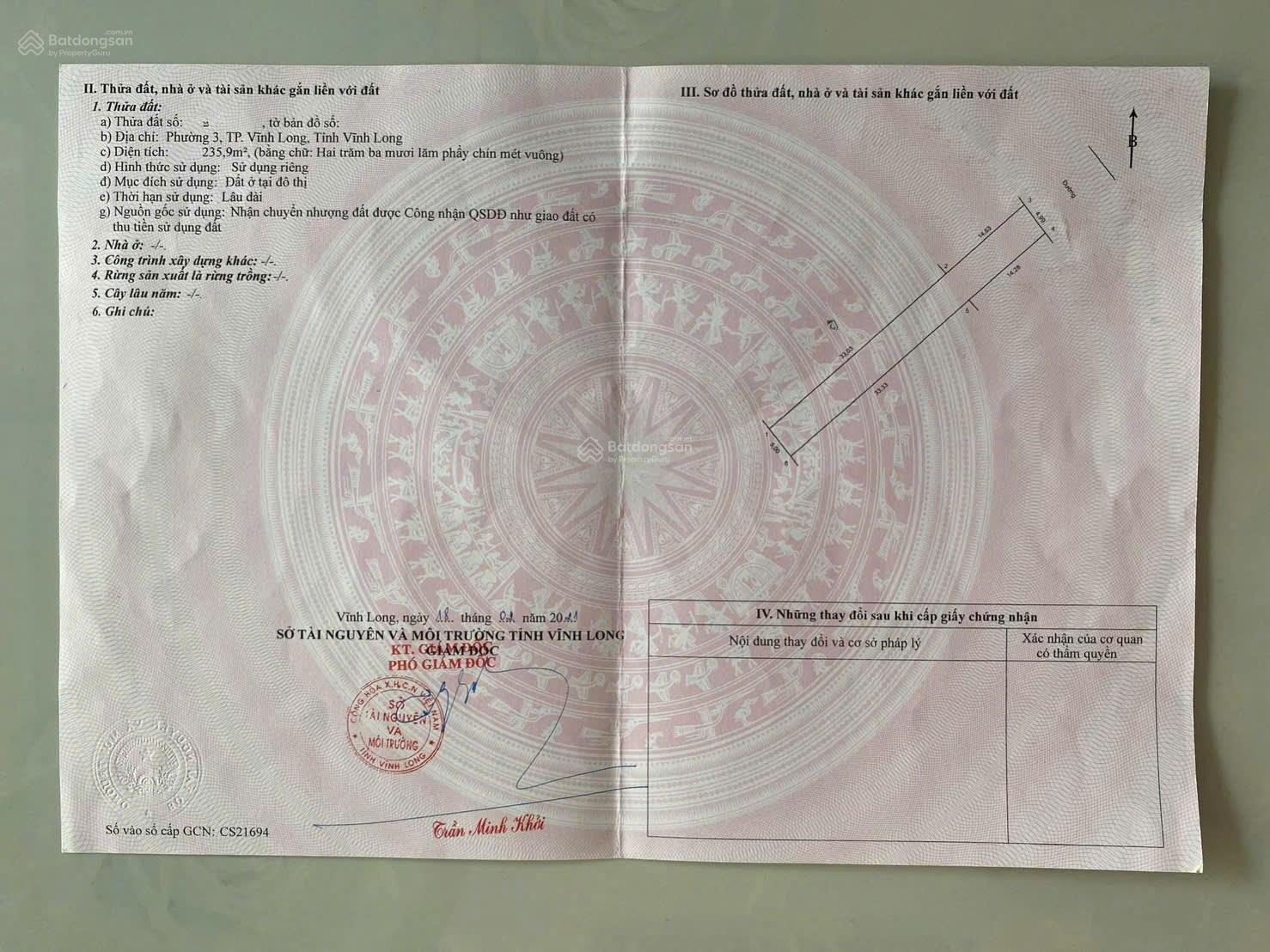 NHÀ CẤP 4 236 M² 7,8 TỶ MẶT TIỀN ĐƯỜNG TIẾN THÀNH, TÊN MỚI TÔN ĐỨC THẮNG