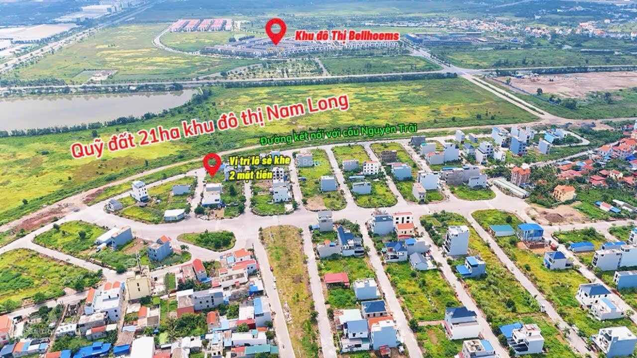 Bán Đất lô góc tại Thủy Nguyên, Hải Phòng, 55 triệu / m2, 120m ngang 8m, TDC BẮC SÔNG CẤM