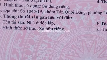 NHÀ KHU DÂN CƯ TRƯỜNG AN CŨ, 90 M2 1,6 TỶ, P LONG CHÂU, T VĨNH LONG