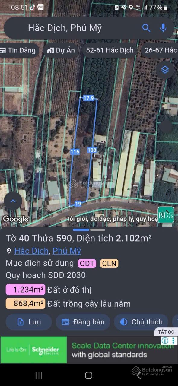 Bán 2 sào đất giá siêu rẻ gần KCN Trảng Cát, chỉ hơn 2tr/m2