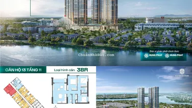 Căn 3PN/78.7m2 giá 6.252 tỷ full nội thất liền tường - bàn giao quý III/2026 - Masteri Rivera