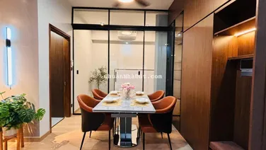 Cho thuê căn hộ The Vista An Phú Q2 2pn 101 m nhà đẹp,view sông full nội thất giá 27tr/tháng