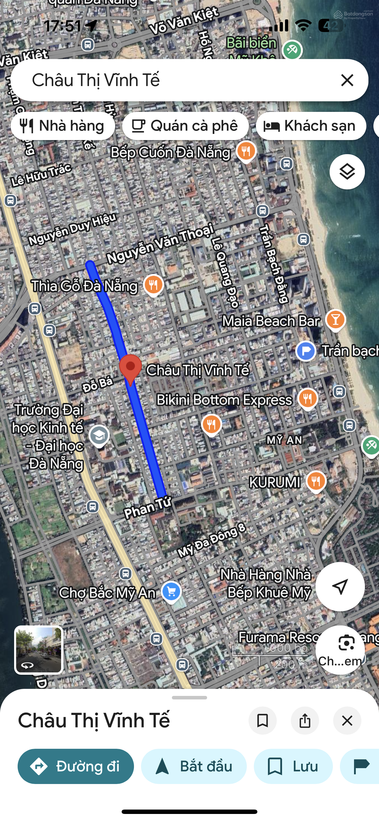 Nhà C4 mặt tiền Châu Thị Vĩnh Tế . Khu phố tây An Thượng . Dt 93m2 ngang 5m3 . Zá 21,5 tỏi