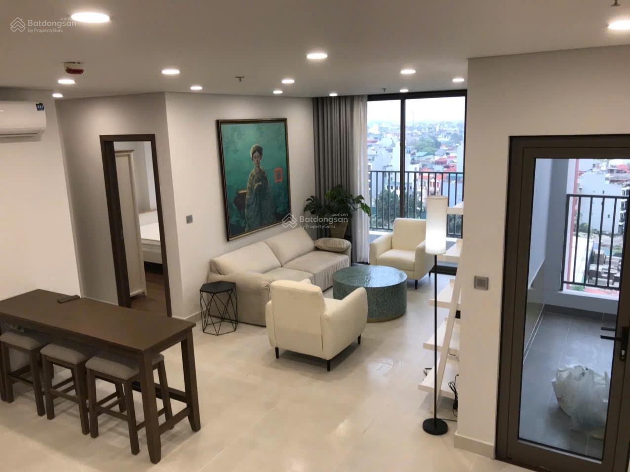 Cho thuê căn hộ 2 ngủ full đồ 90m2 chung cư Khai Sơn gần Cầu Long Biên giá 12.5 triệu: 0976 879 ***