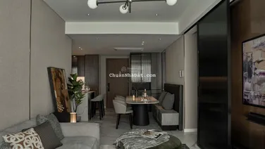 Cho thuê căn hộ 2PN The Crest - Metropole 100m2, view sông Landmark 81, full nội thất giá 65 triệu