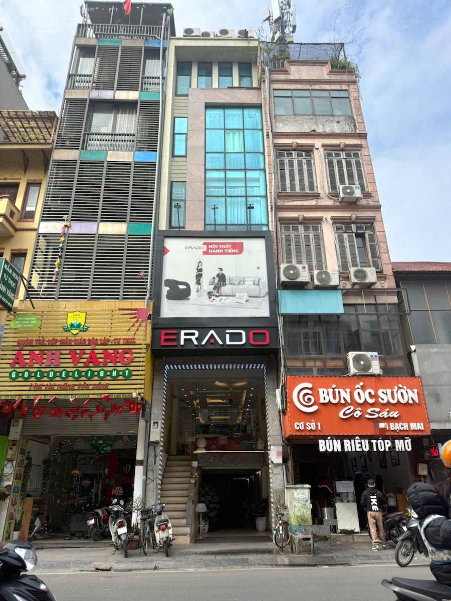 HÓT HIẾM | MẶT PHỐ BẠCH MAI | 115M2 | 7 TẦNG | MT 4M | GIÁ 65 TỶ
