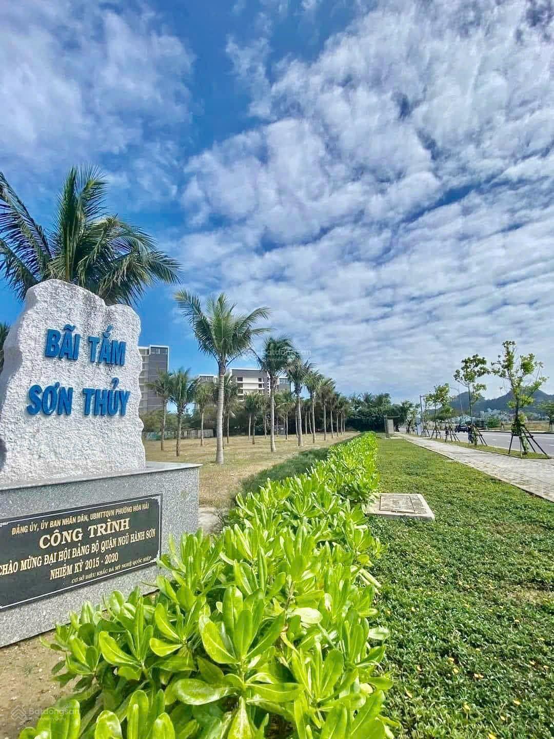 Đất biển Nguyễn đình trân hướng nam đường 7m5 bãi tắm sơn Thuỷ