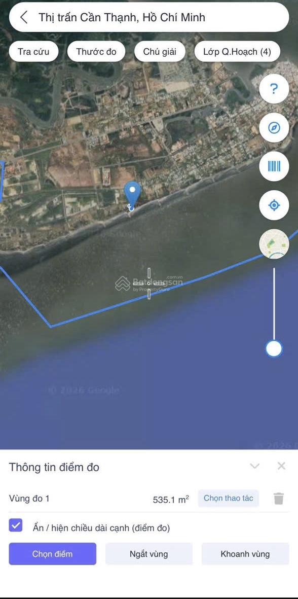 BÁN 527m2 ĐẤT MẶT TIỀN VIEW BIỂN THỊ TRẤN CẦN THẠNH CẦN GIỜ - Đối diện siêu dự án Vinhomes Green Pa BÁN 527m2 ĐẤT MẶT TIỀN VIEW BIỂN THỊ TRẤN CẦN THẠNH CẦN GIỜ - Đối diện siêu dự án Vinhomes Green Pa