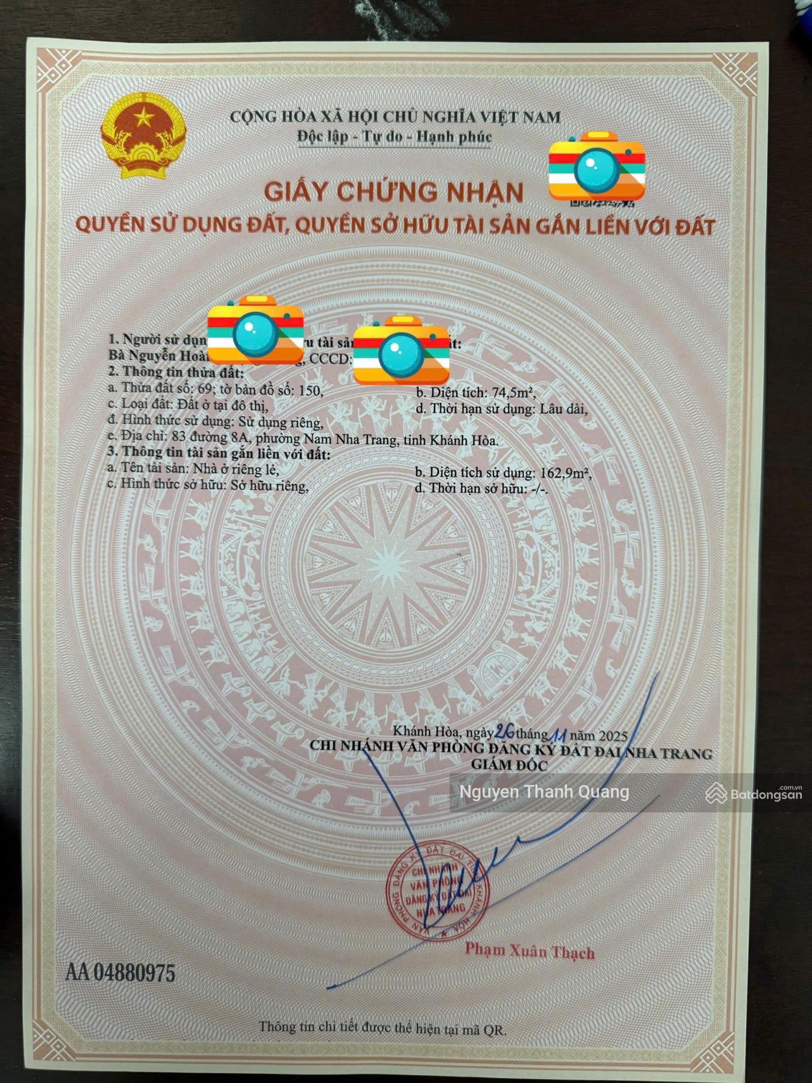 Nhà mặt đường kinh doanh 7,5 tỷ 3 tầng cách biển 2km mặt đường nhựa 13m cho thuê 15tr/tháng