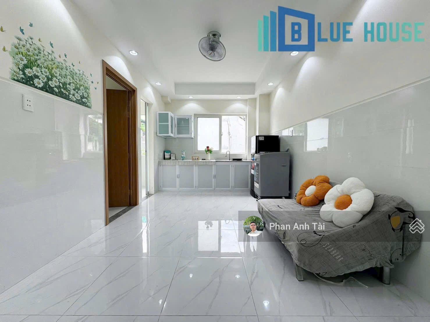 Cho thuê Căn hộ gần Đầm Sen 50M2, 2PN 1WC, Phòng khách, Cửa sổ thoáng, 8tr