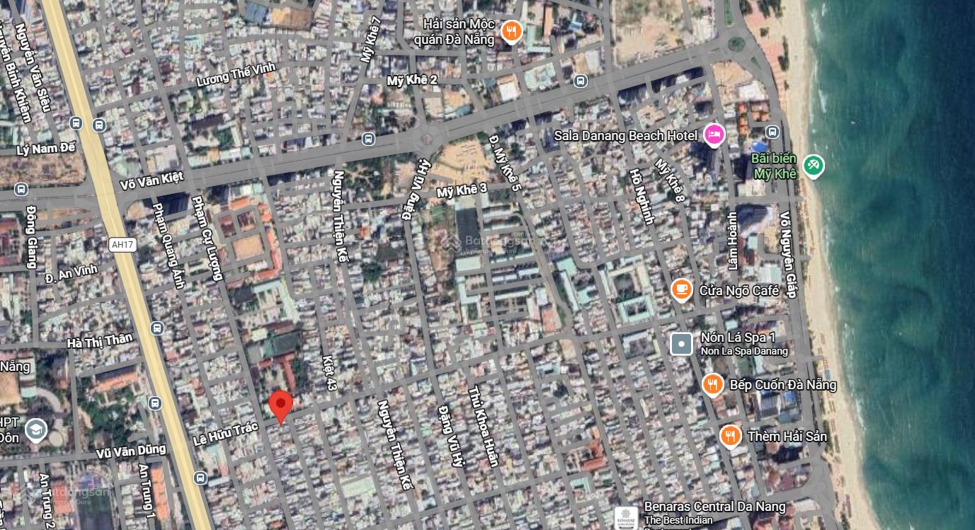 BÁN ĐẤT ĐƯỜNG LÊ HỮU TRÁC, GẦN AN HẢI ĐÔNG, MT KINH DOANH 11,5M, GẦN SÁT GÓC PHẠM CỰ LƯỢNG..