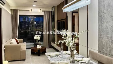 Căn hộ 2PN2WC sát Metro, mặt tiền QL13, 65m2, view hồ bơi