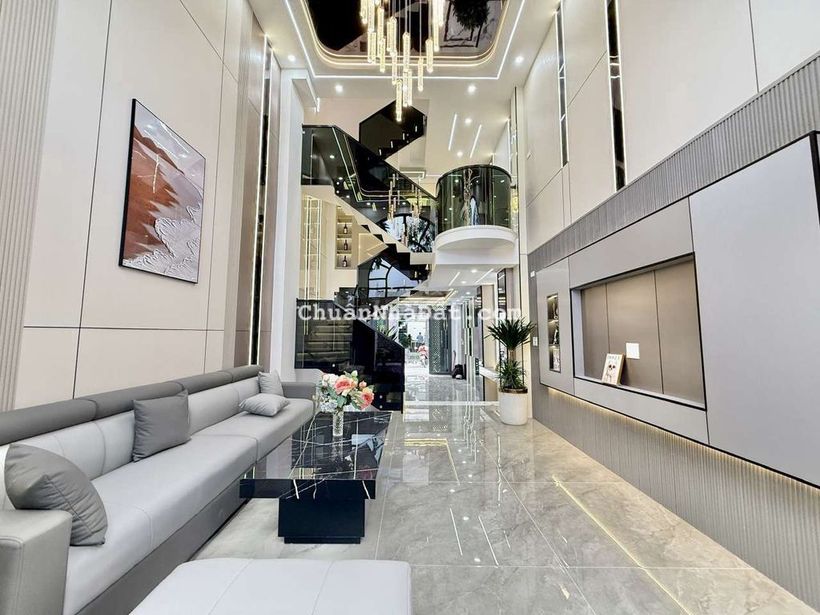 Nhỉnh 6 tỷ Siêu phẩm 4 tầng Full Nội Thất Đường Thạnh Xuân 25