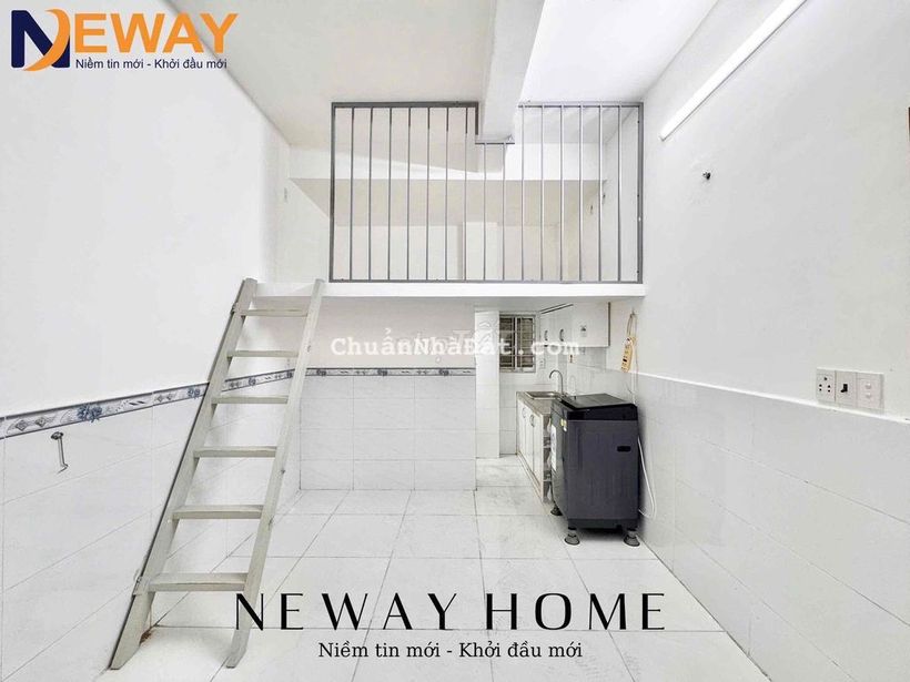 PHÒNG GÁC SẴN MÁY LẠNH, MÁY GIẶT RIÊNG GIÁ RẺ GẦN NGÃ 4 BỐN XÃ