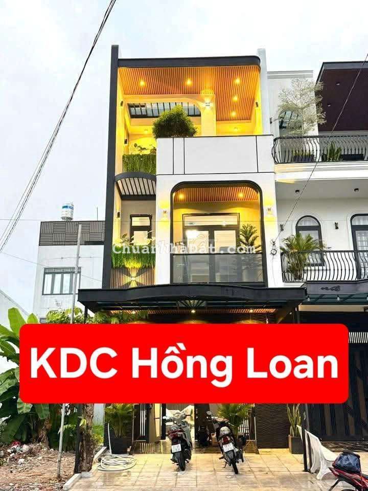 NHÀ 2 LẦU CAO CẤP - KDC HỒNG LOAN