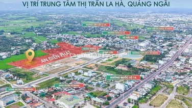Đất nền An Điền Phát trung tâm La Hà Quảng Ngãi - đã có sổ - giá tốt
