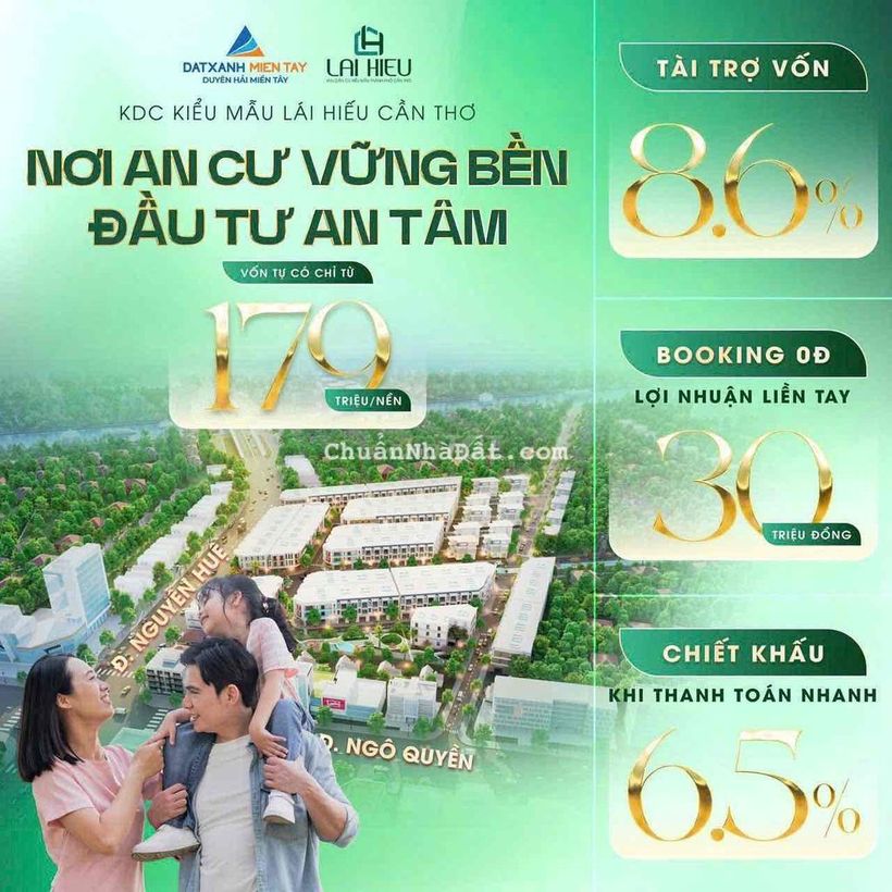 Đất nền Khu dân cư Lái Hiếu