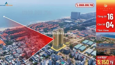 Chính Chủ Cần Bán Nhanh Căn Hộ Biển 2 PN The Sang Residence Da Nang
