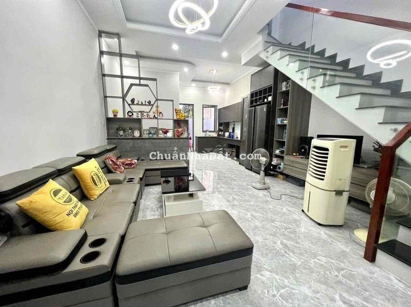 Cho thuê nhà 1 trệt 1 lầu Phường Cháng Nghĩa 3PN-3WC Nội Thất Đầy Đủ