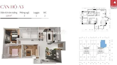 ✅ Hot_ Cho thuê 3PN 2wc nội thất_114m2 Nhà Mới Vào ở ngay xem nhà 24/7